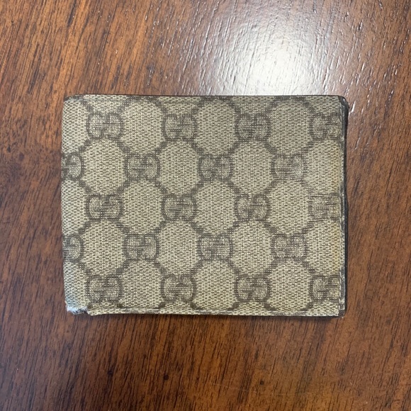 Gucci Other - Authentic GUCCI Coated Canvas Bifold